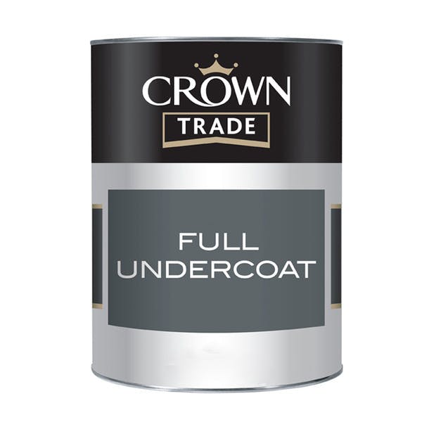Crown Trade Full Undercoat Charcoal Grey 1L Gibbs & Dandy