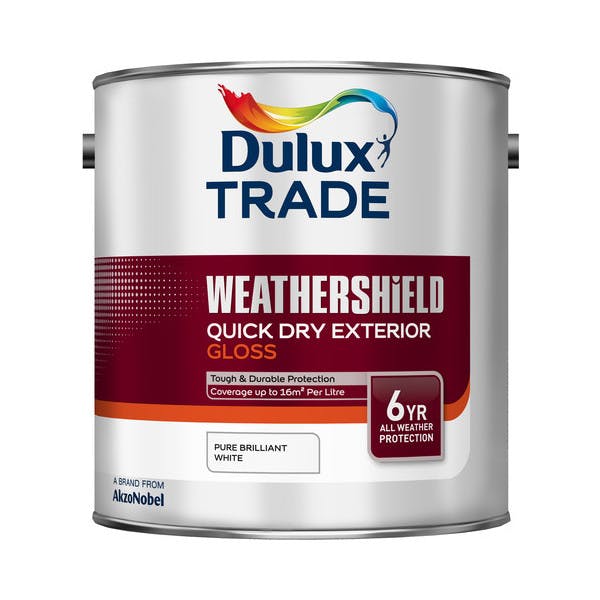 Dulux Weathershield Quick Drying Exterior Gloss Pure ...