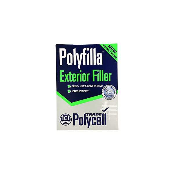 Polycell Polyfilla Trade Exterior Filler 2kg Gibbs & Dandy