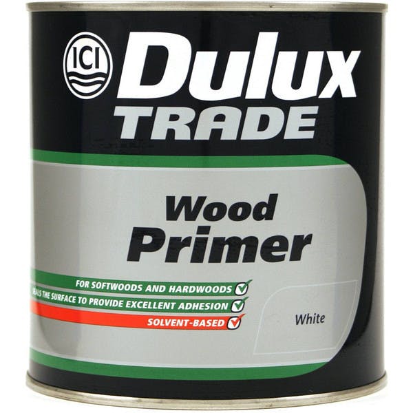 Dulux Wood Primer White 1L Gibbs & Dandy